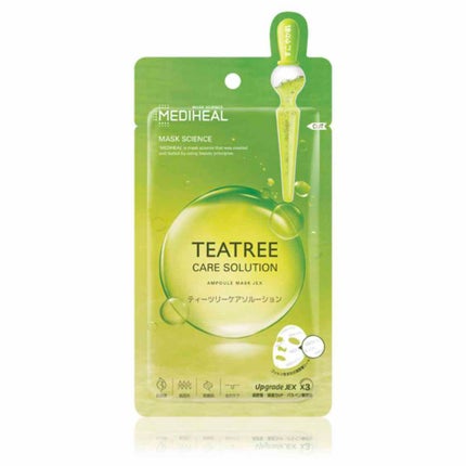 ティーツリーケアソリューション アンプルマスクJEX/MEDIHEAL/シートマスク・パックを使ったクチコミ(3枚目)
