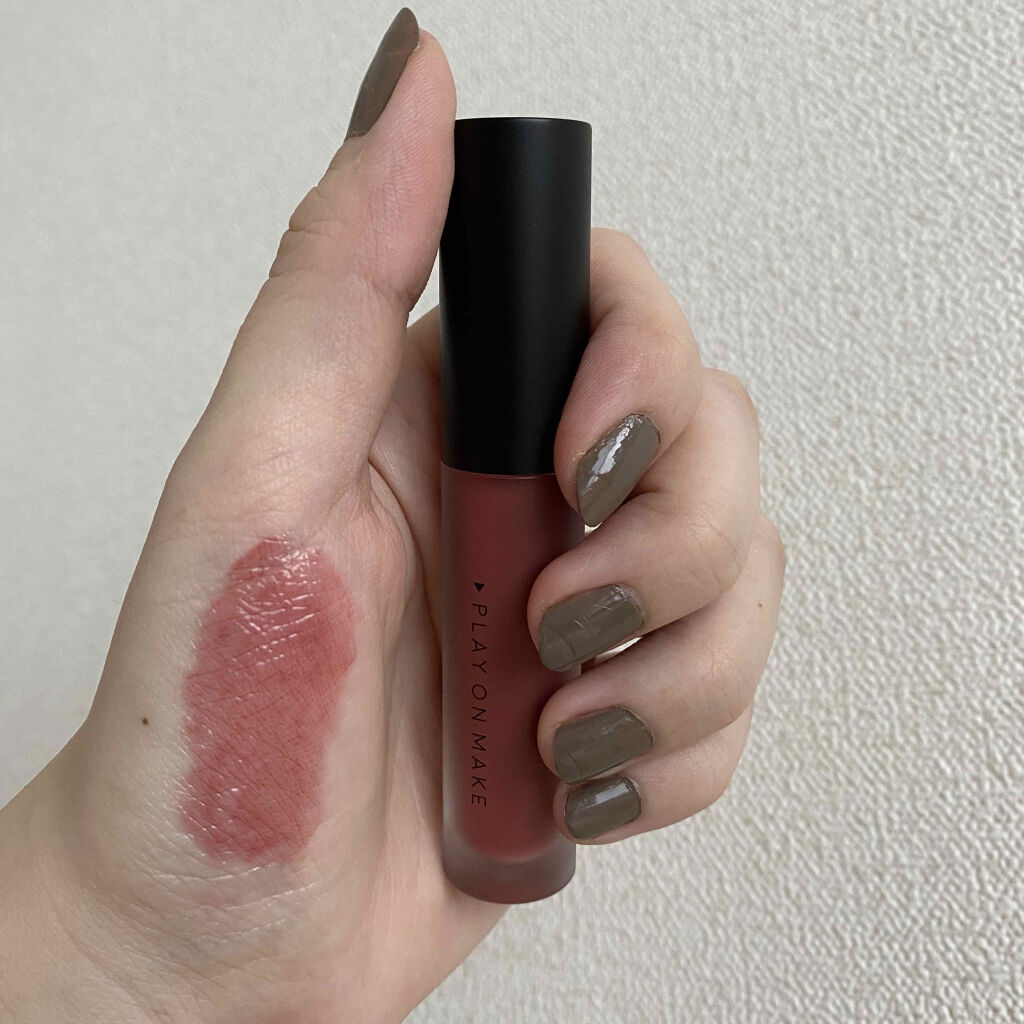 ニュアンスオイルルージュ(リップカラー)/play on make/リップグロスを使ったクチコミ（3枚目）