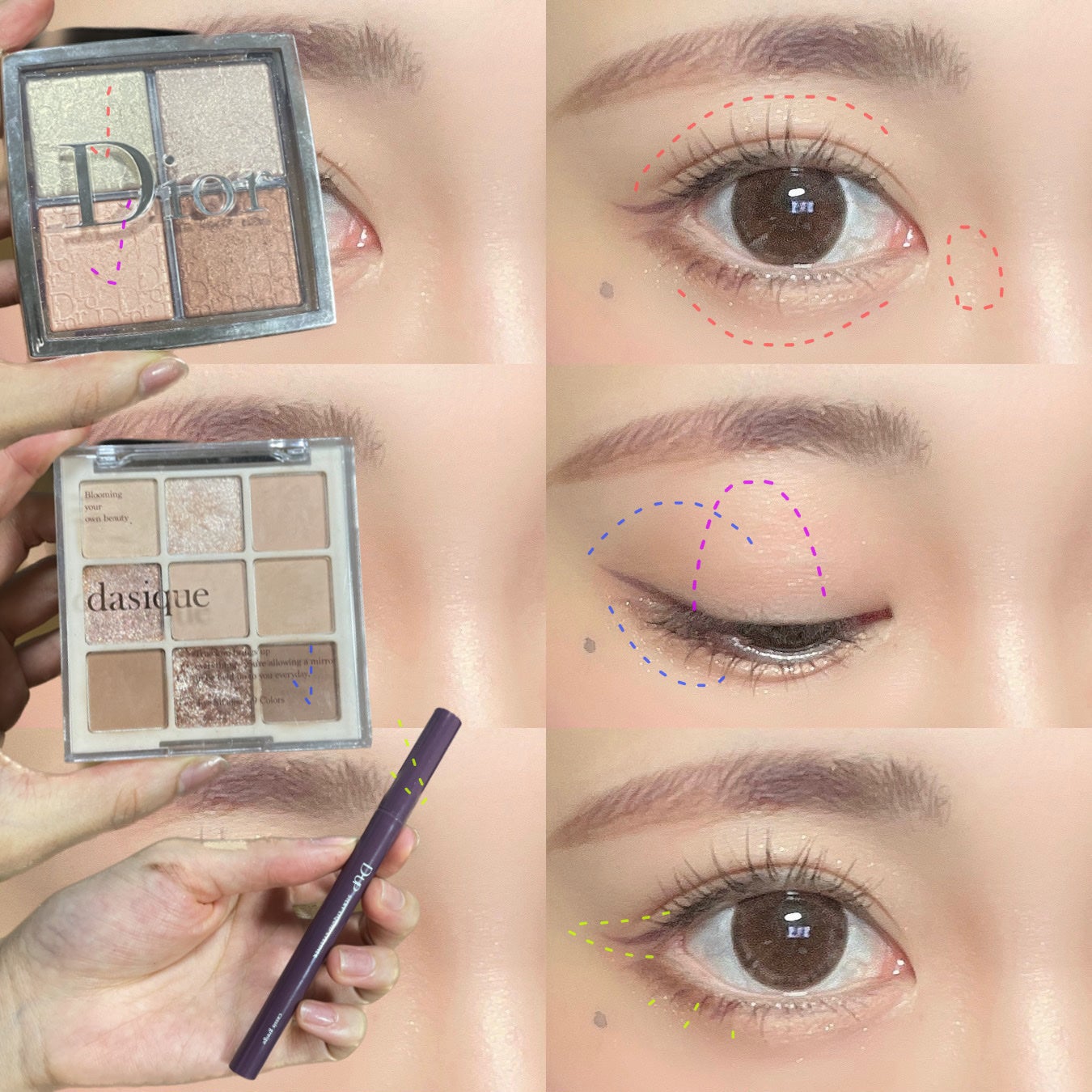 【旧】ディオール バックステージ フェイス グロウ パレット/Dior/ハイライトを使ったクチコミ(3枚目)