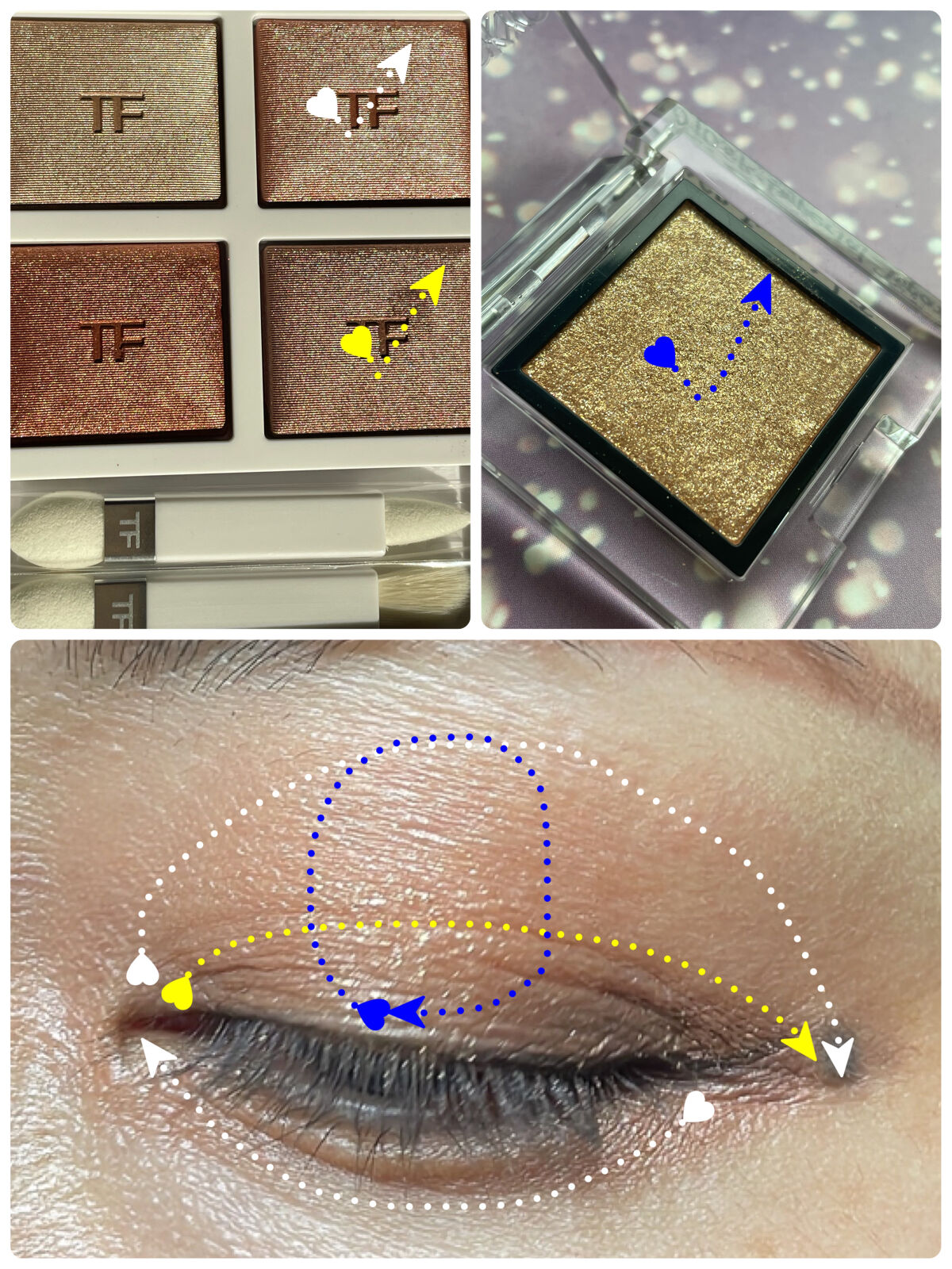 ソレイユ アイ カラー クォード/TOM FORD BEAUTY/アイシャドウパレットを使ったクチコミ（3枚目）