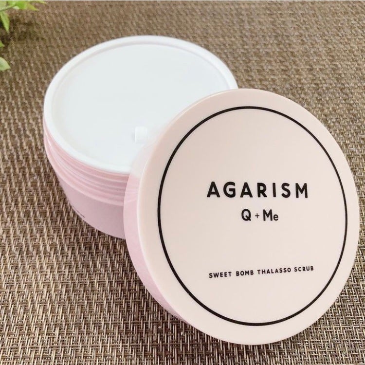 Q+Me スウィート ボム タラソ スクラブ/AGARISM/バスト・ヒップケアを使ったクチコミ(2枚目)