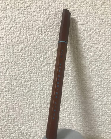 EYE OPENING LINER BROWN/UZU BY FLOWFUSHI/リキッドアイライナーを使ったクチコミ（2枚目）