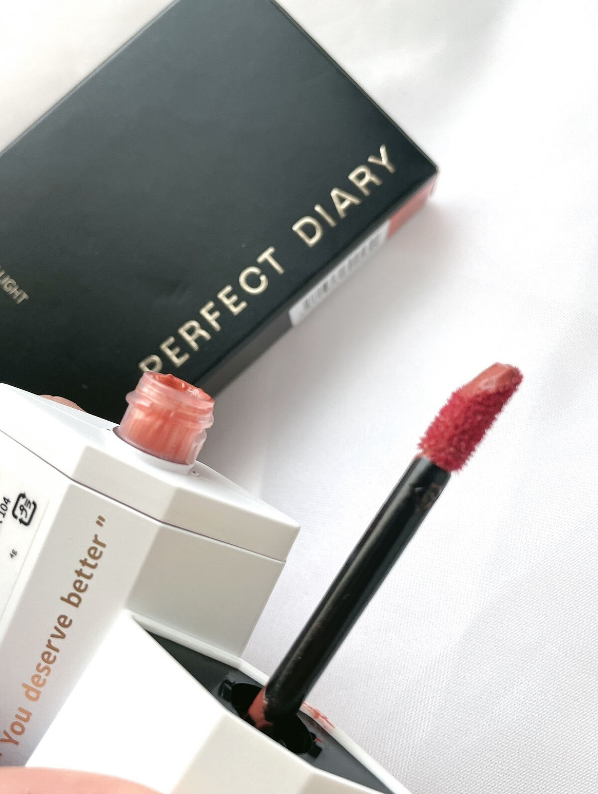 PERFECT DIARY (パーフェクトダイアリー) READ ME フローティングライト リップグロス/PERFECT DIARY/リップグロスを使ったクチコミ（3枚目）