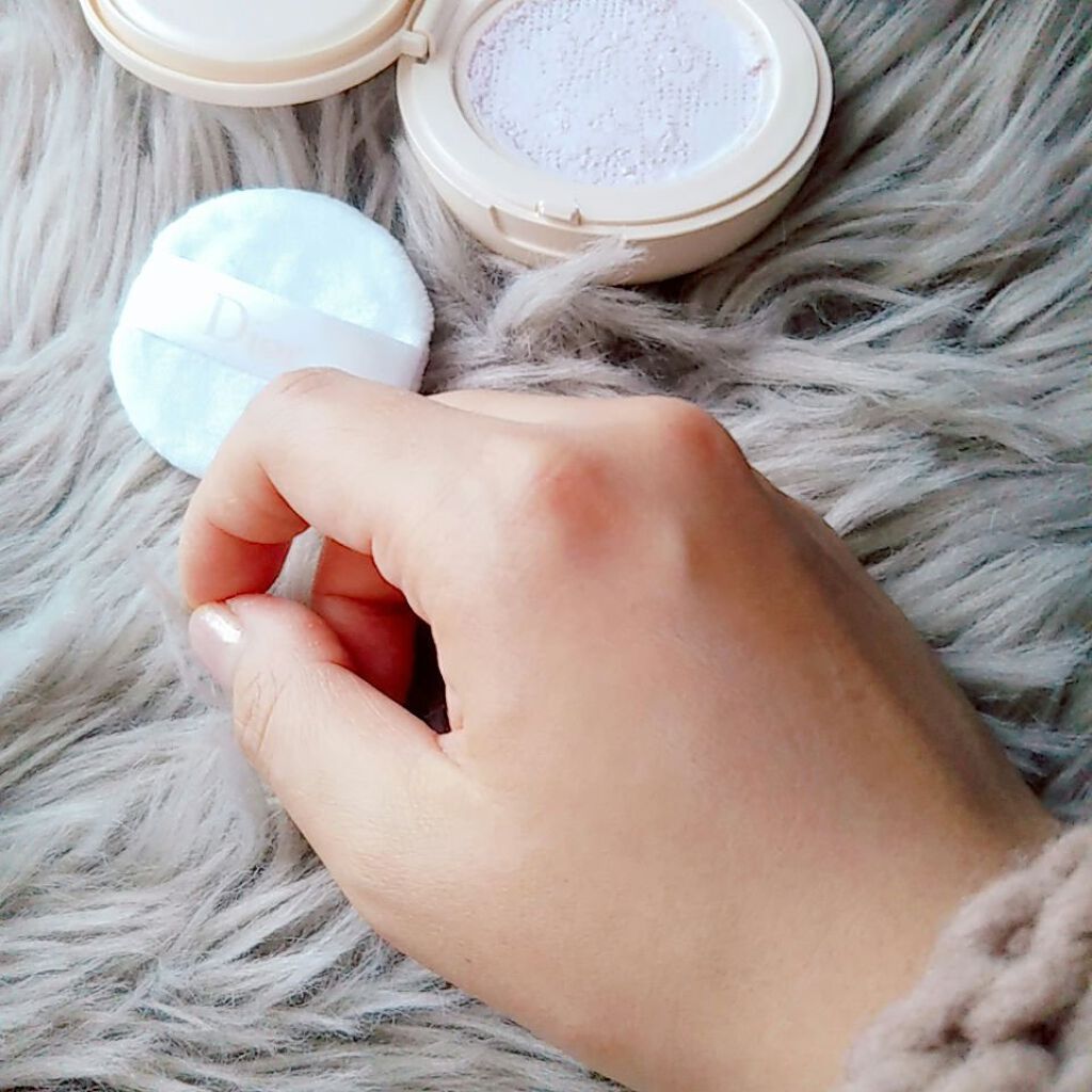 ディオールスキン フォーエヴァー クッション パウダー/Dior/ルースパウダーを使ったクチコミ(2枚目)