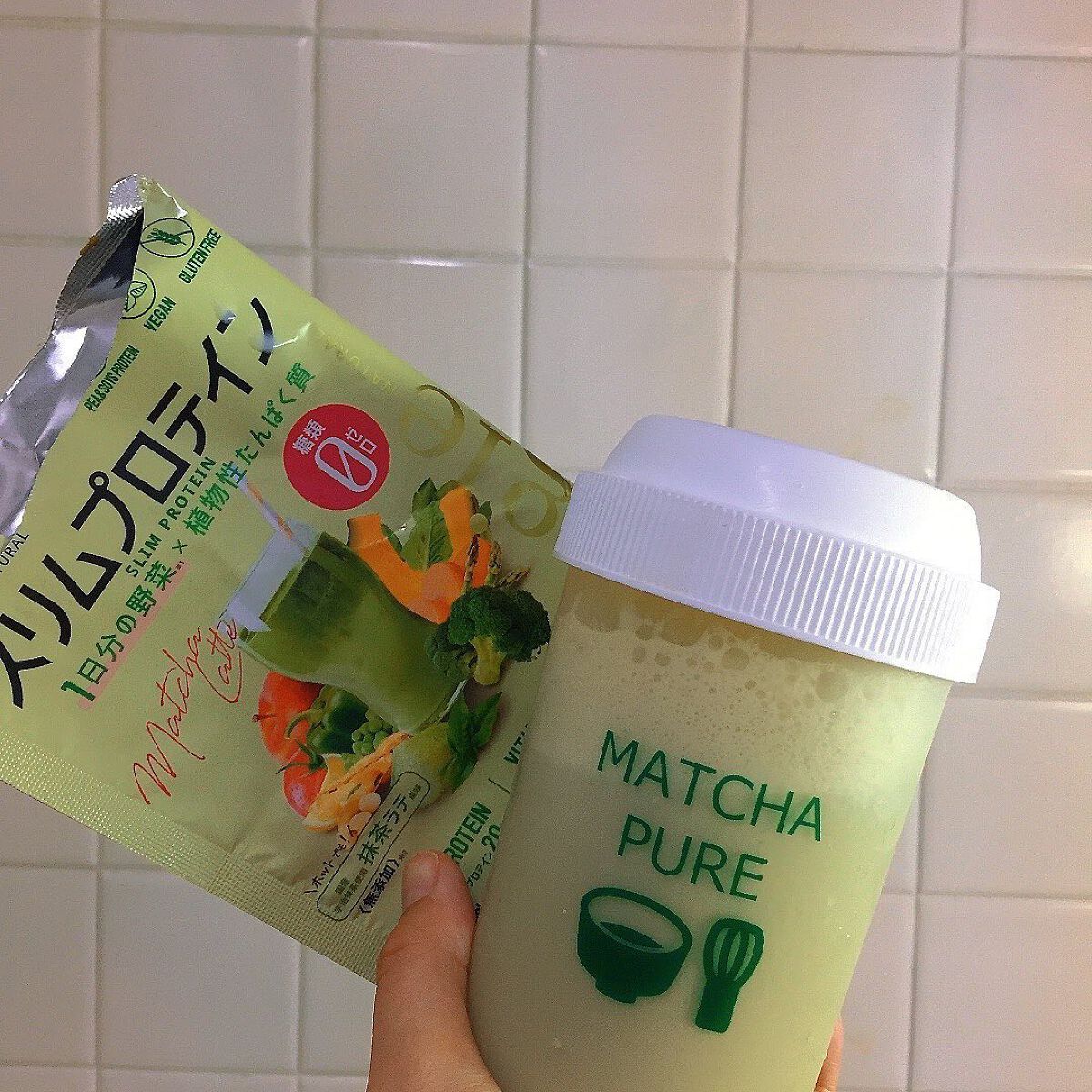 スリムプロテイン/vegie natural/ソイプロテインを使ったクチコミ（3枚目）