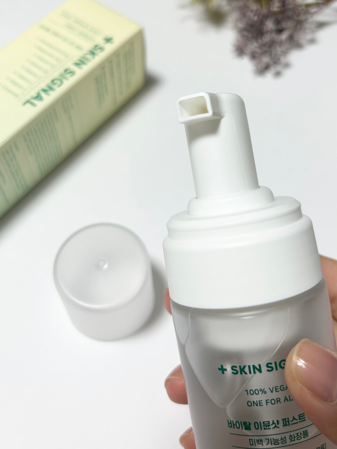 バイタルイミュンショットファーストバブルセラム/SKIN SIGNAL/美容液を使ったクチコミ(3枚目)