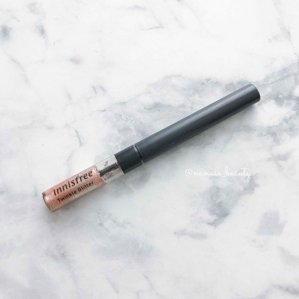 トゥインクル グリッター/innisfree/リキッドアイライナーを使ったクチコミ(1枚目)