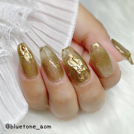 ジェルネイル(ライト対応)/セリア/ジェルネイルを使ったクチコミ(4枚目)