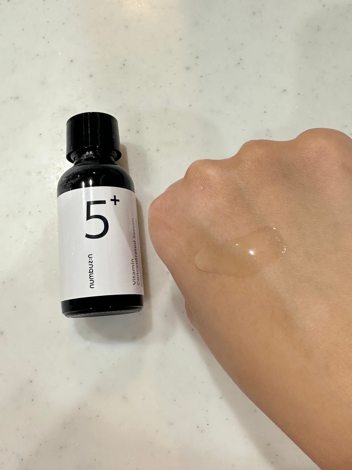 5番 白玉グルタチオンC美容液/numbuzin/美容液を使ったクチコミ(2枚目)