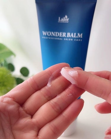 WONDER BALM/La'dor/洗い流すヘアトリートメントを使ったクチコミ（3枚目）