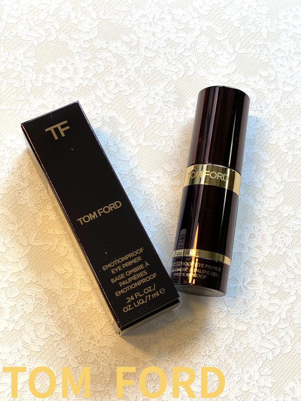 エモーションプルーフ アイ プライマー/TOM FORD BEAUTY/アイシャドウベースを使ったクチコミ（1枚目）