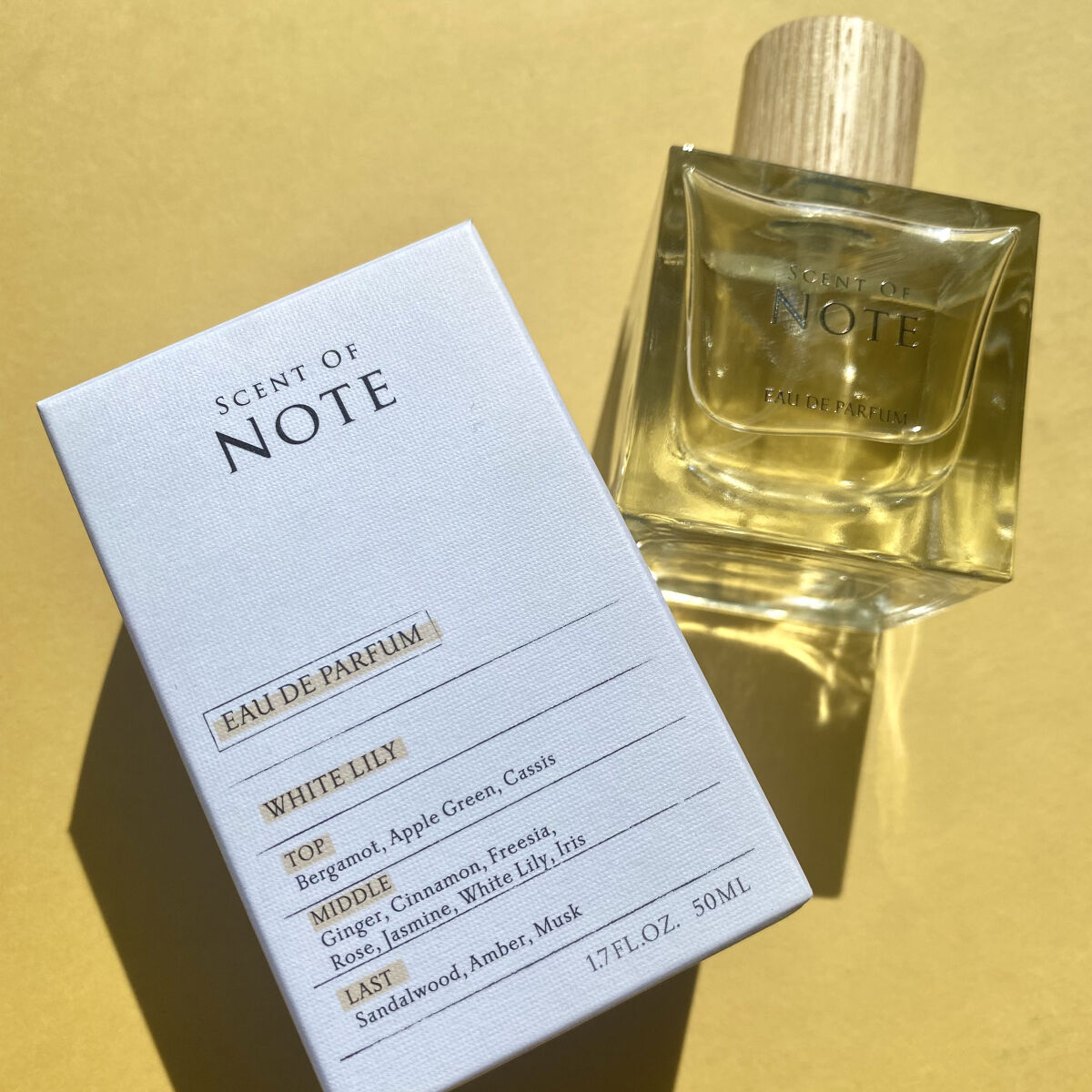 SCENT OF NOTEオードパルファム/SCENT OF NOTE/香水(その他)を使ったクチコミ（1枚目）