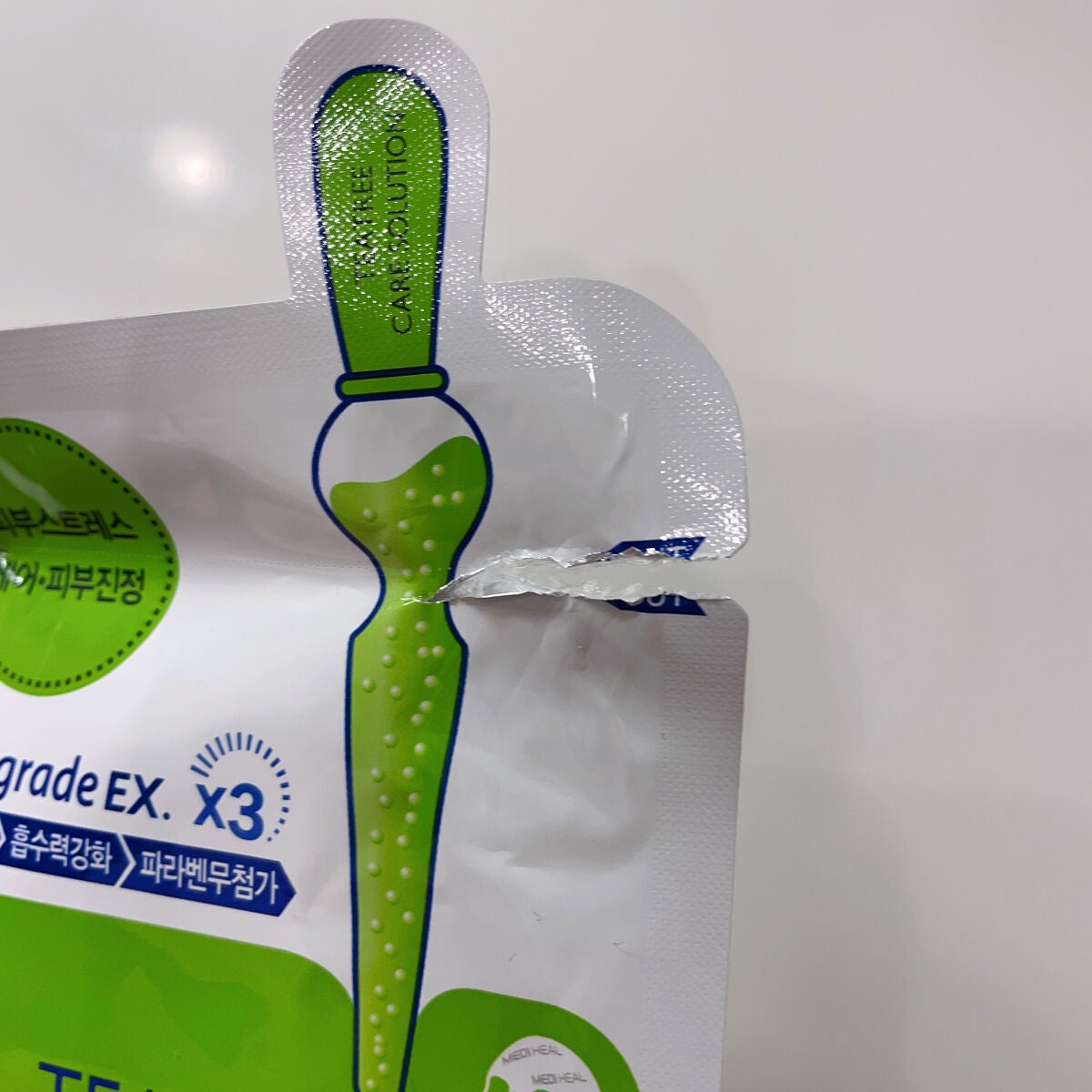 ティーツリーケア ソリューション エッセンシャルマスクEX/MEDIHEAL/シートマスク・パックを使ったクチコミ(2枚目)