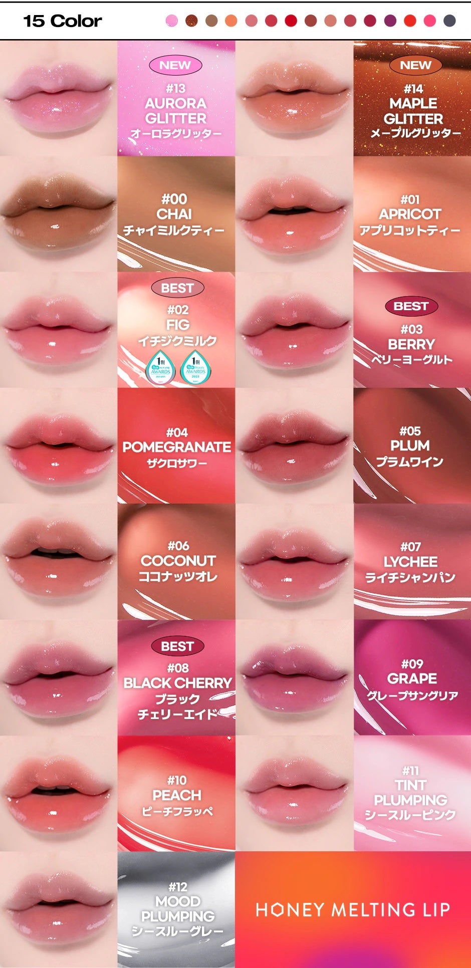 ハニーメルティングリップ/ネイチャーリパブリック/口紅を使ったクチコミ(5枚目)