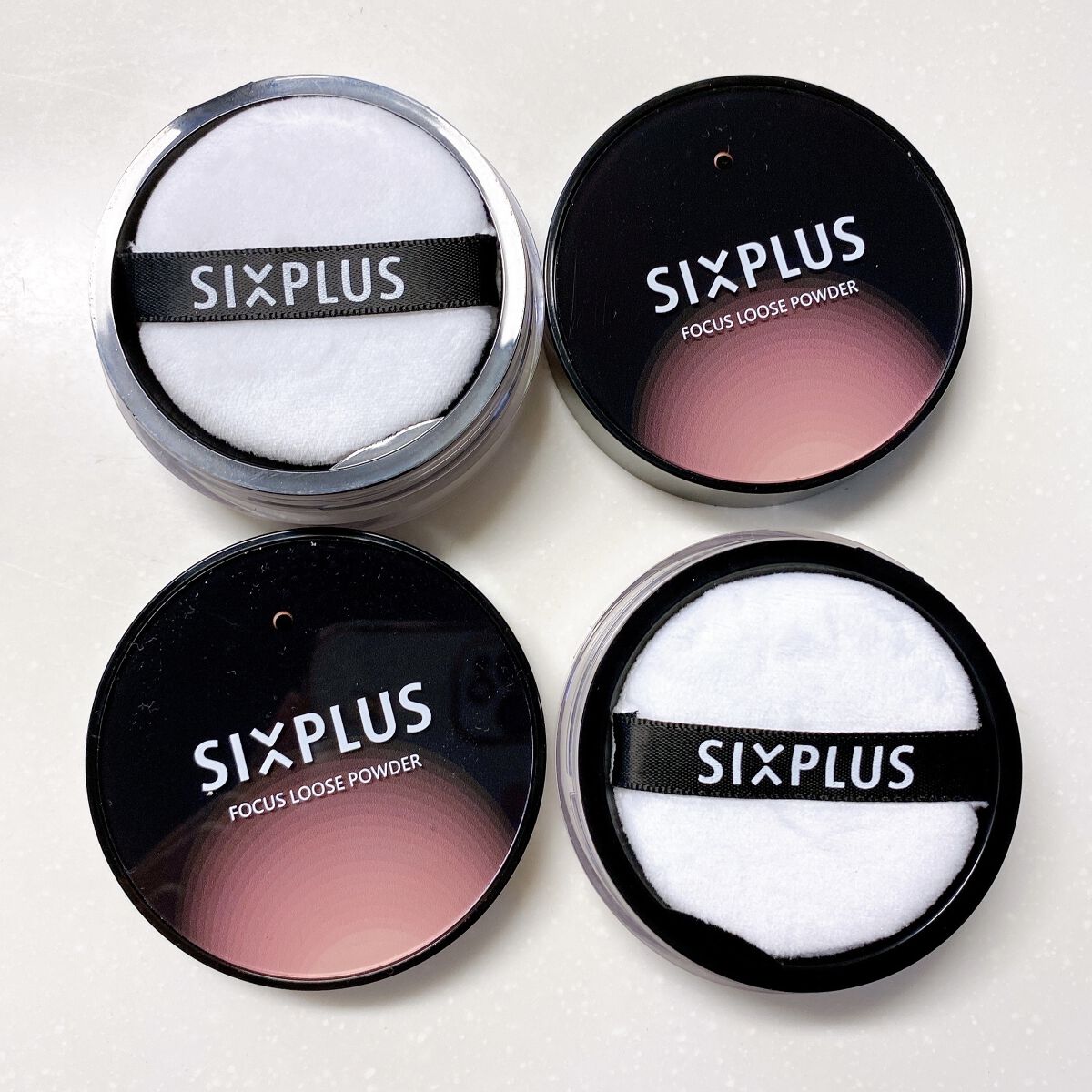 SIXPLUS ソフト フォーカス ブライト二ングルースパウダー #01ホワイトパール /SIXPLUS/ルースパウダーを使ったクチコミ（1枚目）