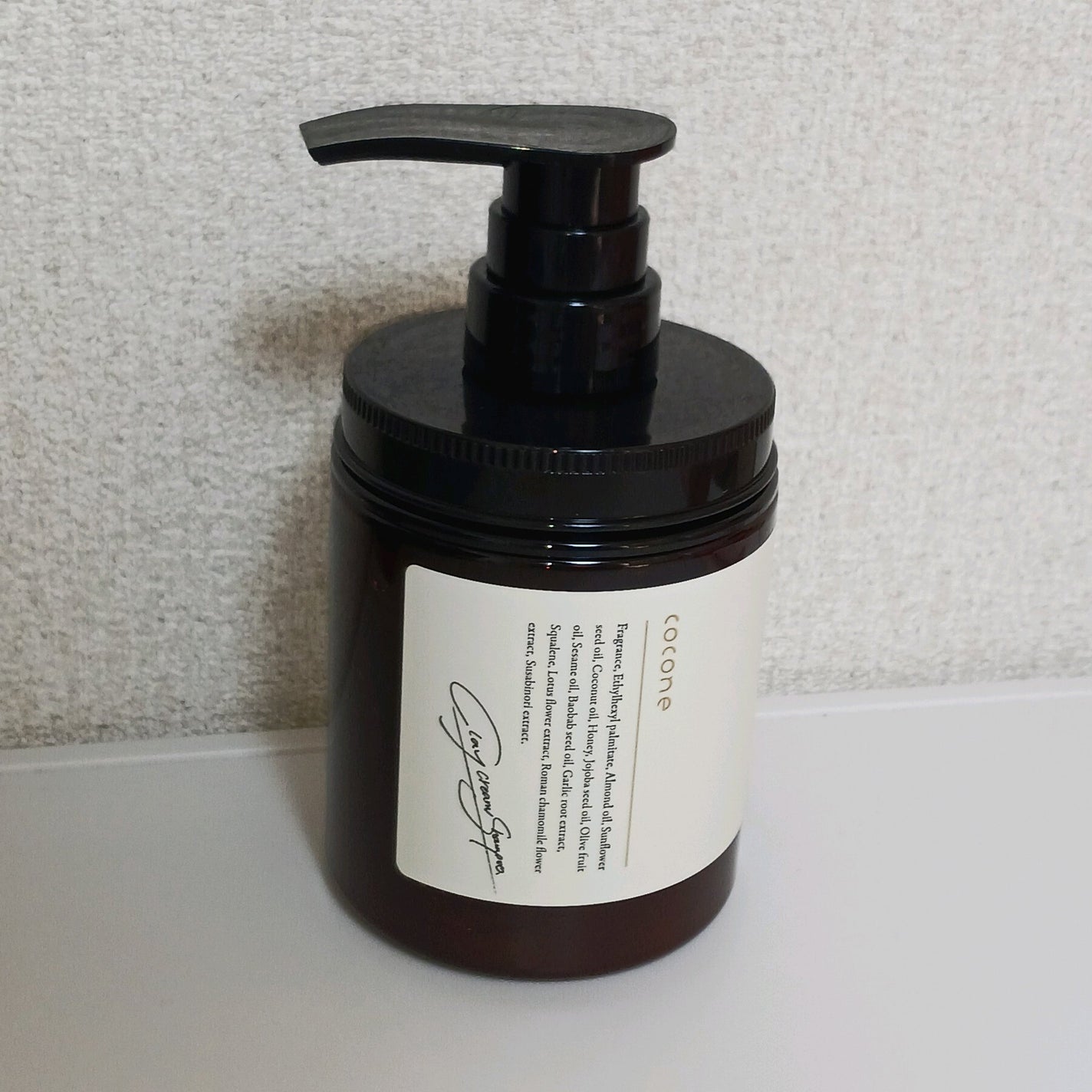 クレイクリームシャンプー(モイスト)/cocone/市販シャンプーを使ったクチコミ(1枚目)