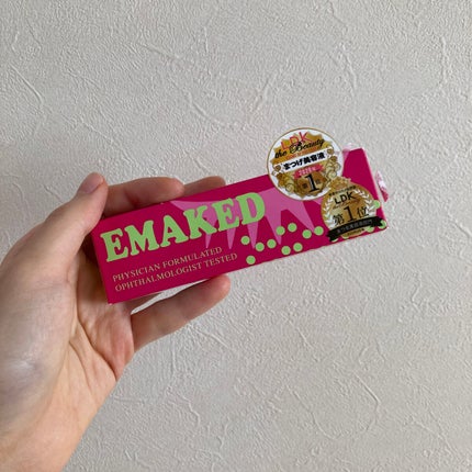 EMAKED(エマーキット)/水橋保寿堂製薬/まつげ美容液を使ったクチコミ(1枚目)