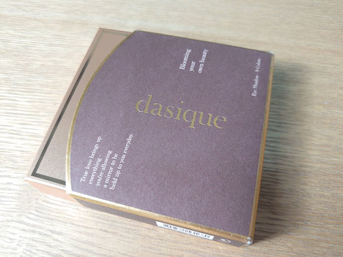 シャドウパレット/dasique/アイシャドウパレットを使ったクチコミ（2枚目）
