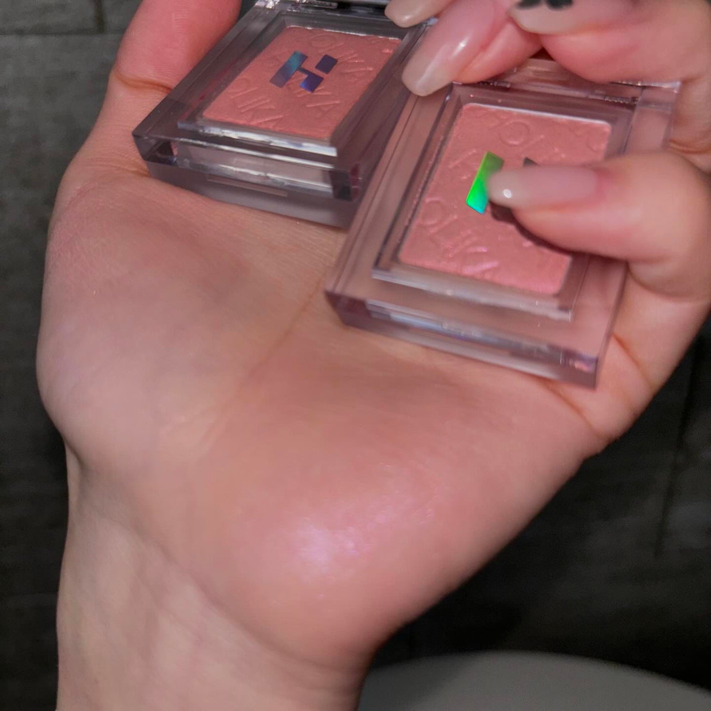 マイフェイブピースアイシャドウ/HOLIKA HOLIKA/単色アイシャドウを使ったクチコミ(7枚目)