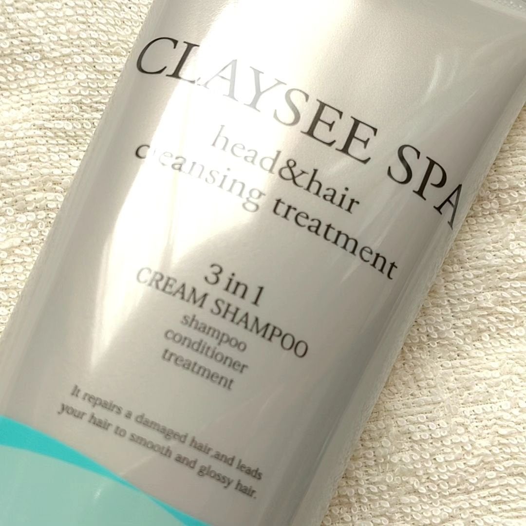 ヘッド&ヘアクレンジングトリートメント モイスト/CLAYSEE SPA/市販シャンプーを使ったクチコミ(2枚目)