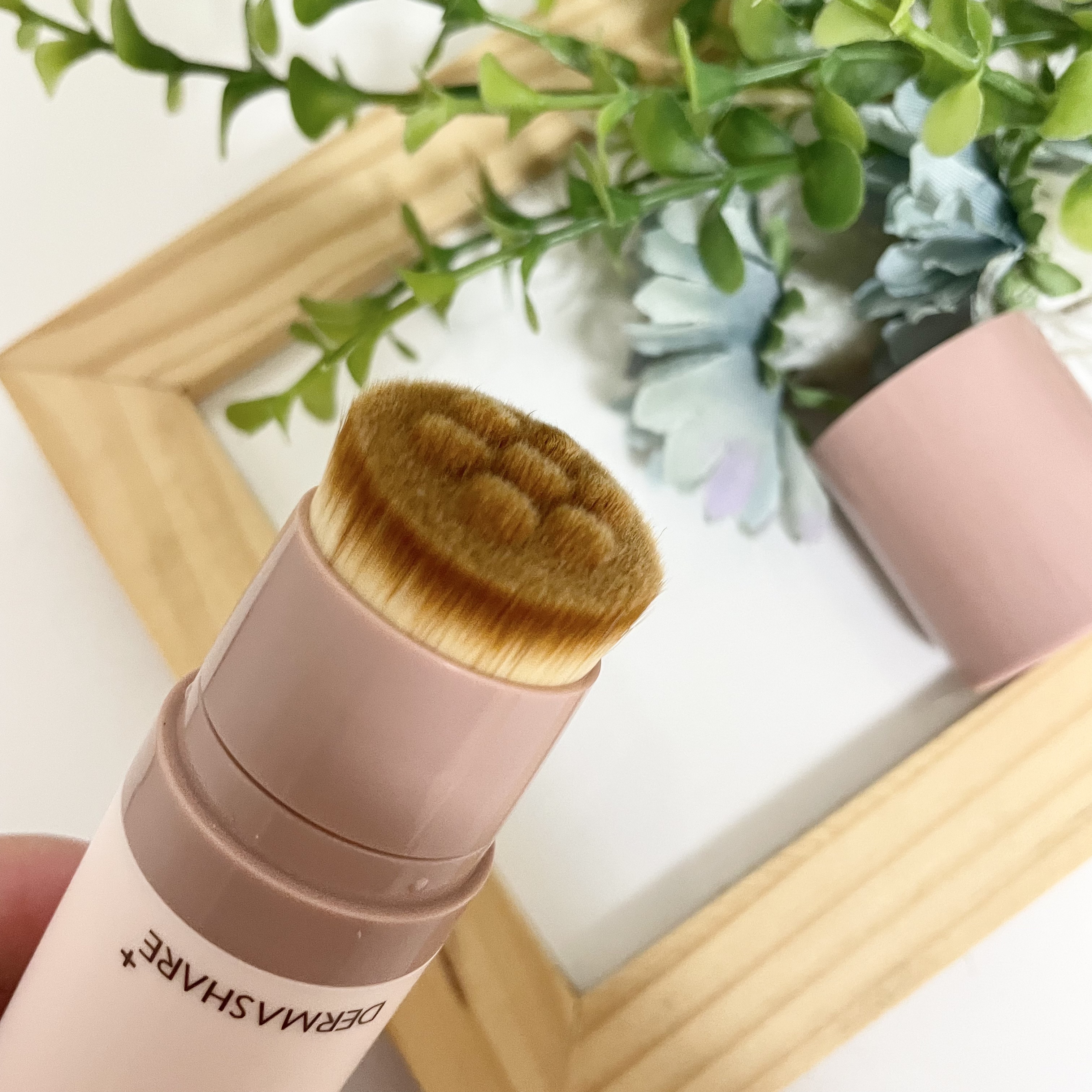 ヴィーガンナチュラルカバースティックファンデーション/DERMASHARE/その他ファンデーションを使ったクチコミ（3枚目）