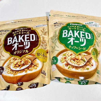 ベイクドオーツ/カルビー/オートミールを使ったクチコミ(5枚目)