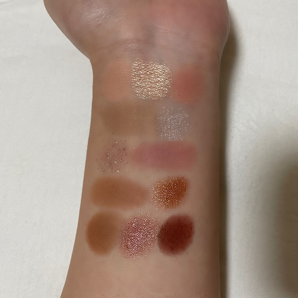 オールテイクムードテクニックパレット/PERIPERA/アイシャドウパレットを使ったクチコミ（3枚目）