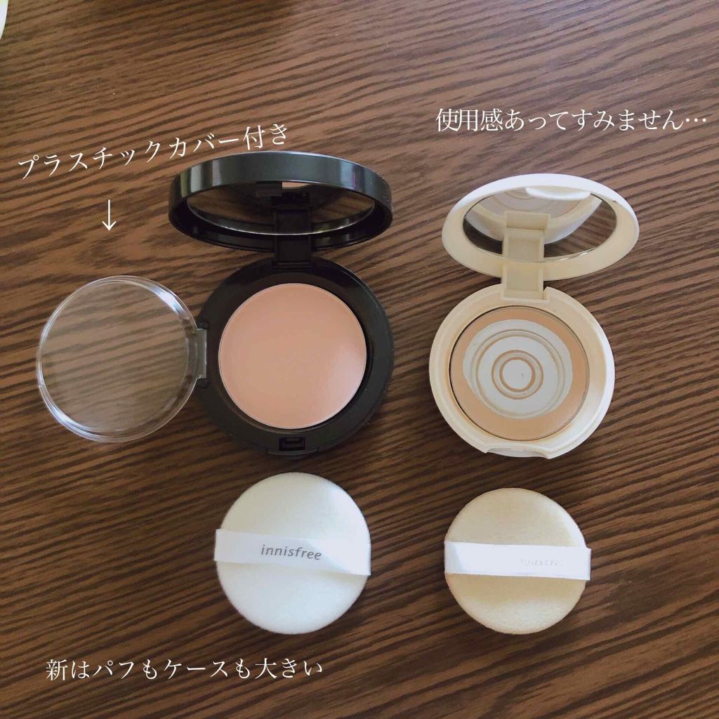 ノーセバム ブラーパクト/innisfree/プレストパウダーを使ったクチコミ(3枚目)