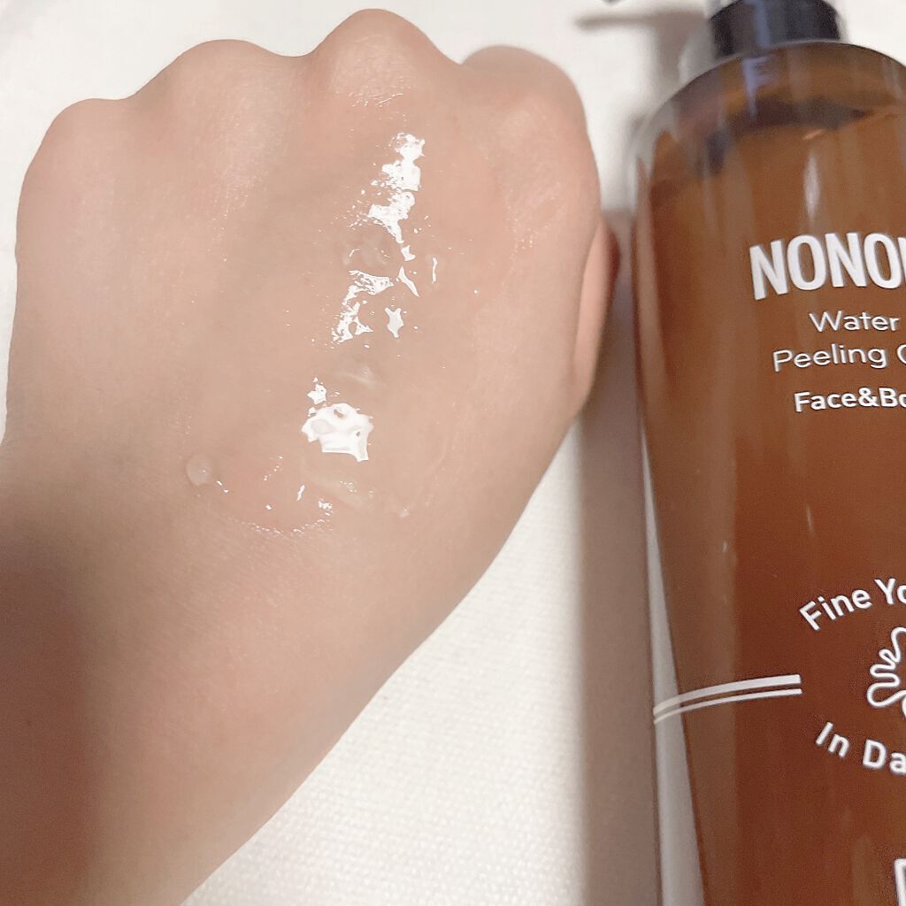 全身角質クリアゲル/NONON(ノンノン)/ピーリングを使ったクチコミ(3枚目)