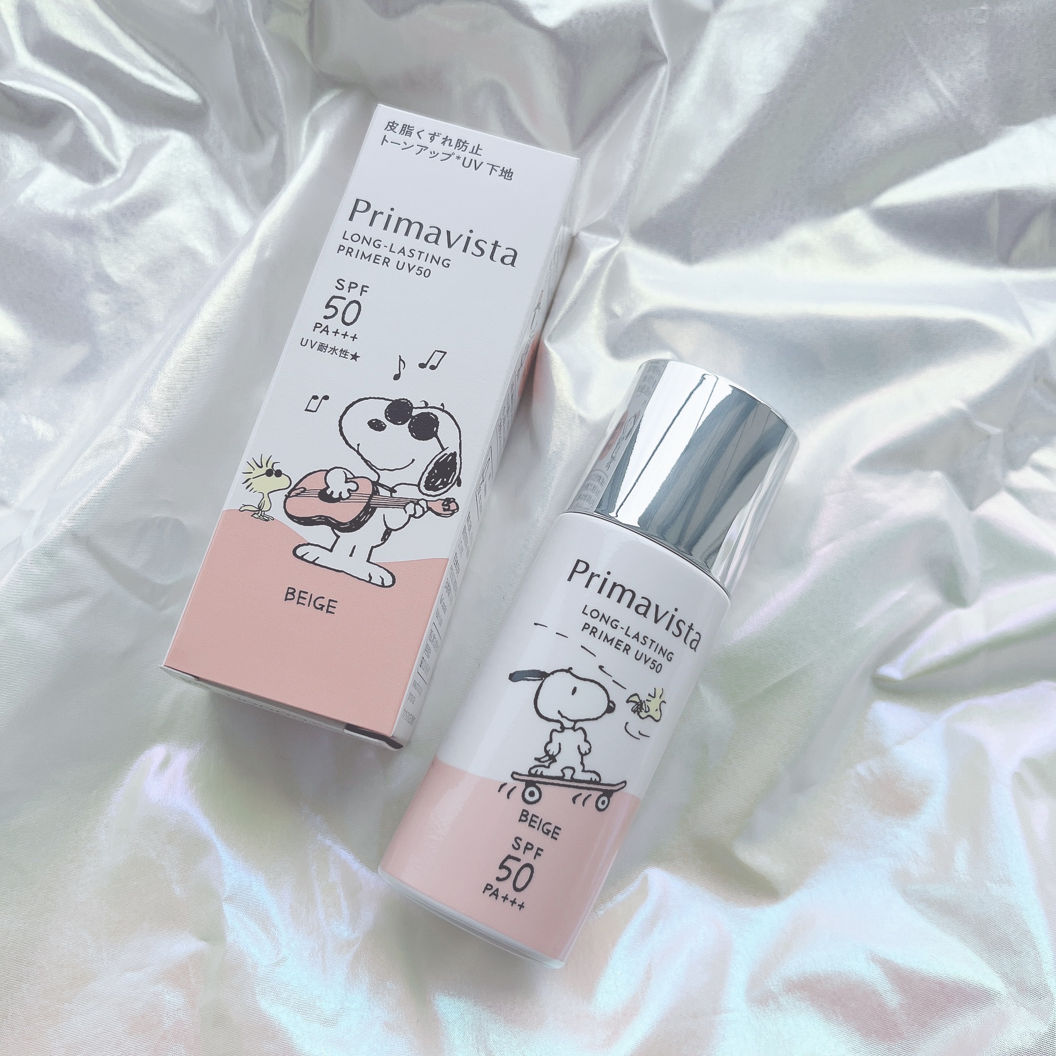 プリマヴィスタ スキンプロテクトベース 皮脂くずれ防止 UV50 スヌーピー限定デザイン（ベージュ）/プリマヴィスタ/化粧下地を使ったクチコミ（1枚目）