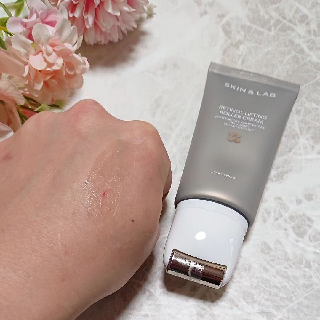 レチノールリフティングローラークリーム/SKIN&LAB/フェイスクリームを使ったクチコミ(4枚目)