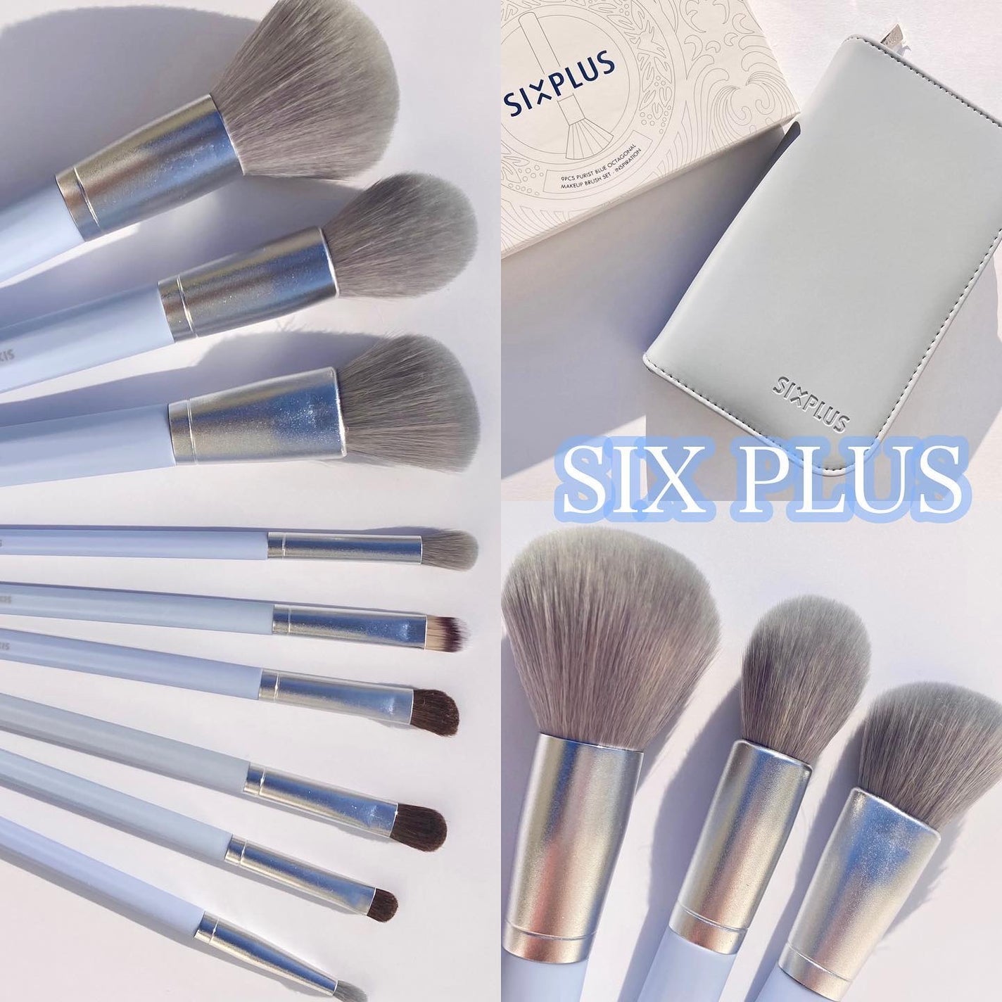 SIXPLUS 八角メイクブラシ9本セット—Inspiration シリーズ/SIXPLUS/メイクブラシを使ったクチコミ(1枚目)