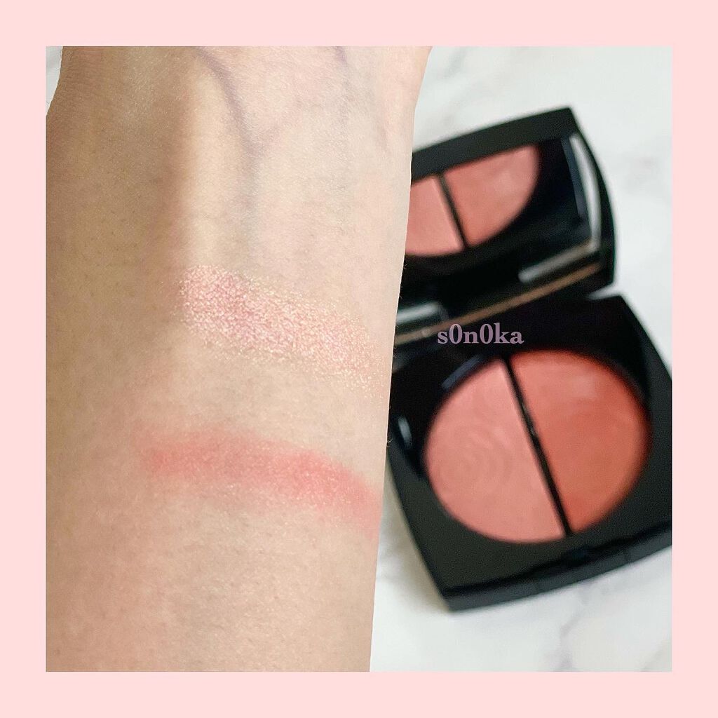 フルール ドゥ プランタン/CHANEL/パウダーチークを使ったクチコミ(3枚目)