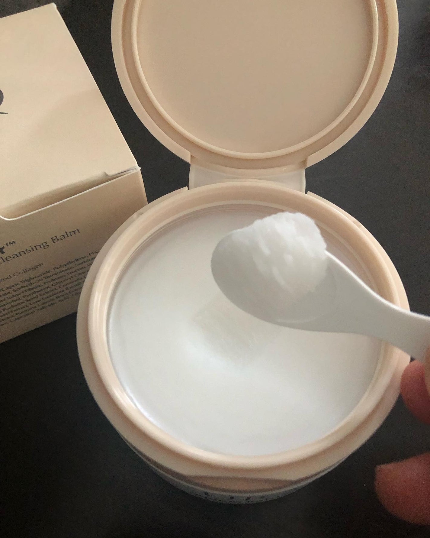 バイオームバリアコラーゲンファーミングクレンジングバーム/UIQ/クレンジングバームを使ったクチコミ(3枚目)