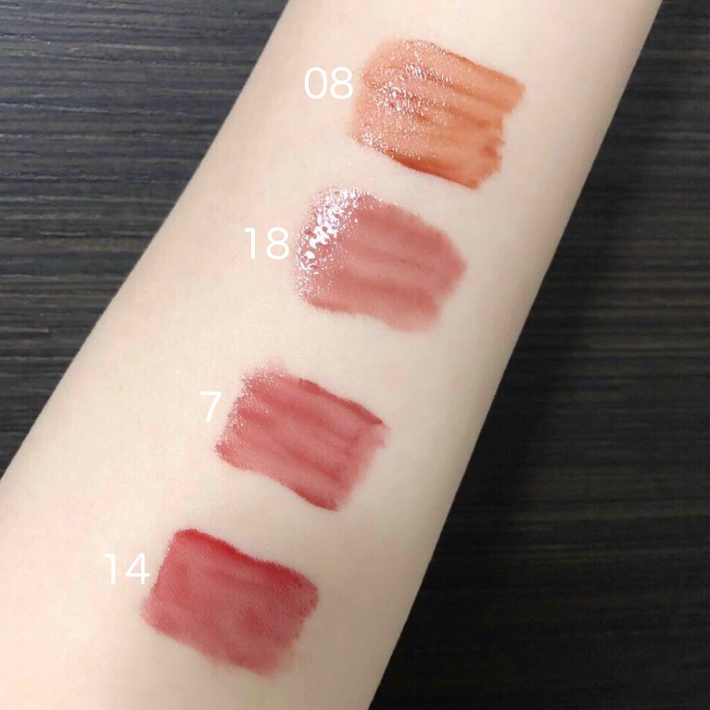 ジューシーラスティングティント/rom&nd/リップティントを使ったクチコミ（2枚目）