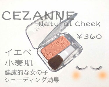 ＿CEZANNE  Natural Cheek N＿

￥360



私はイエベ＋部活で日焼けしているのでオレンジチークを使ってます！オレンジチークは塗る位置によってはシェーディング効果になりますし、