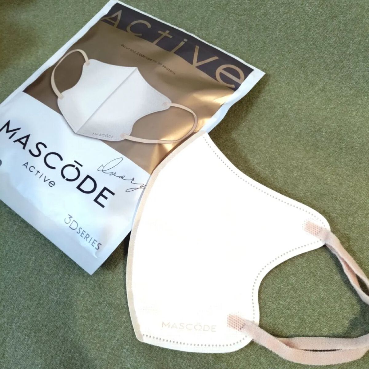 3D不織布マスク/MASCODE/マスクを使ったクチコミ（2枚目）