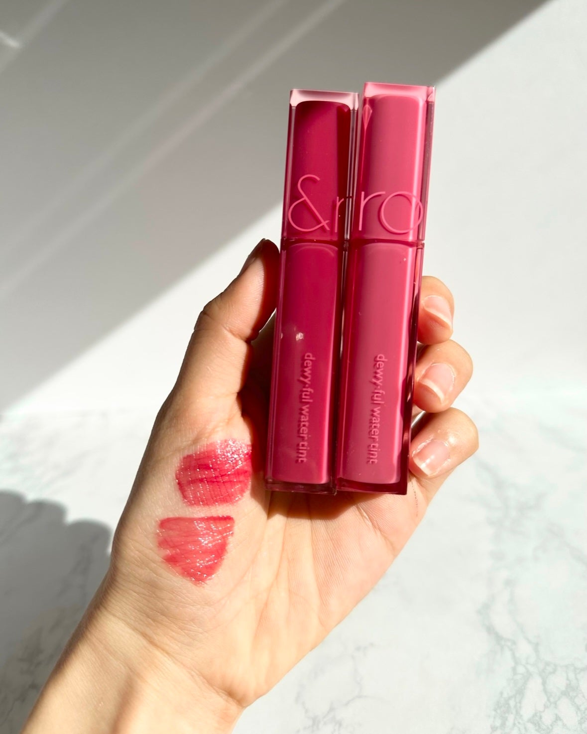 デュイフルウォーターティント/rom&nd/リップティントを使ったクチコミ(2枚目)