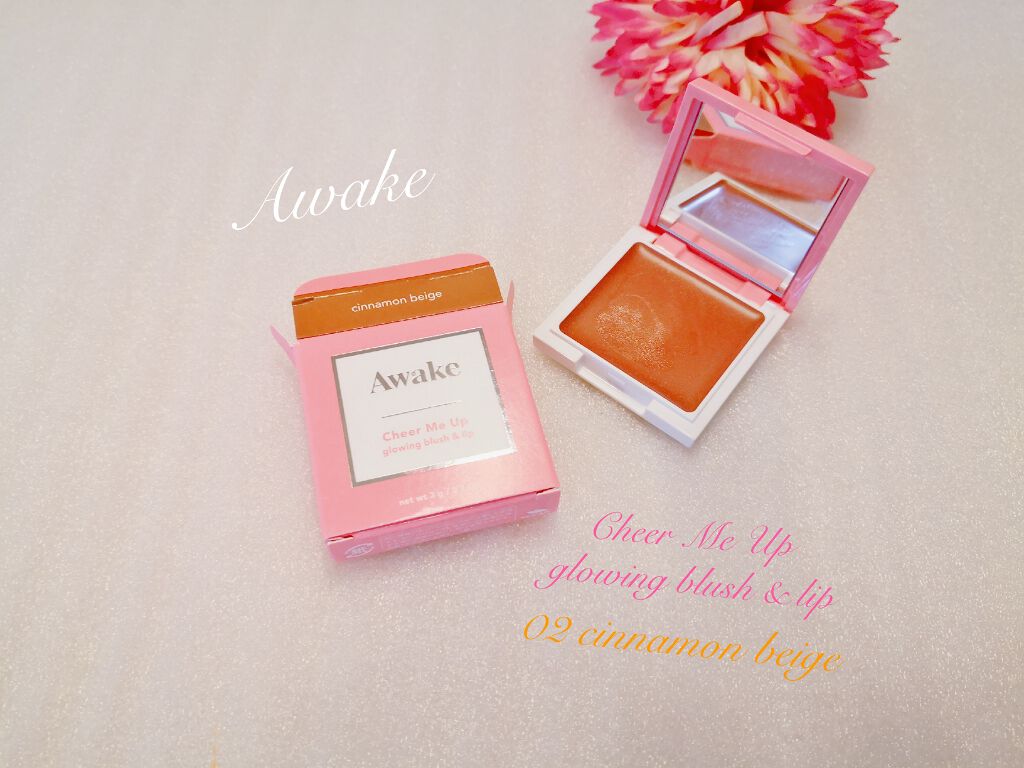チアミーアップ グロウイング ブラッシュ＆リップ/Awake/口紅を使ったクチコミ（1枚目）