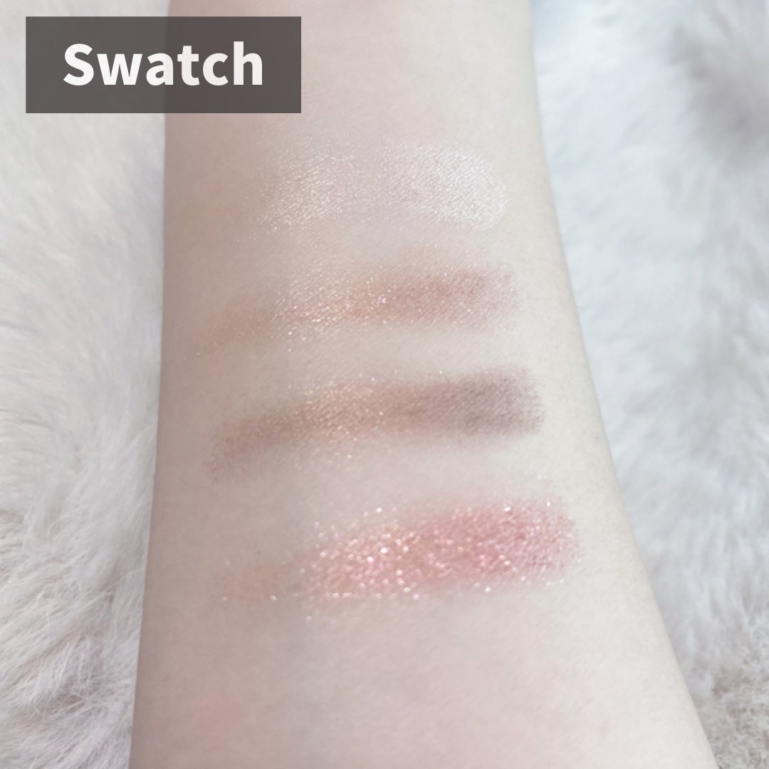 シルキースフレアイズ/キャンメイク/アイシャドウパレットを使ったクチコミ(3枚目)