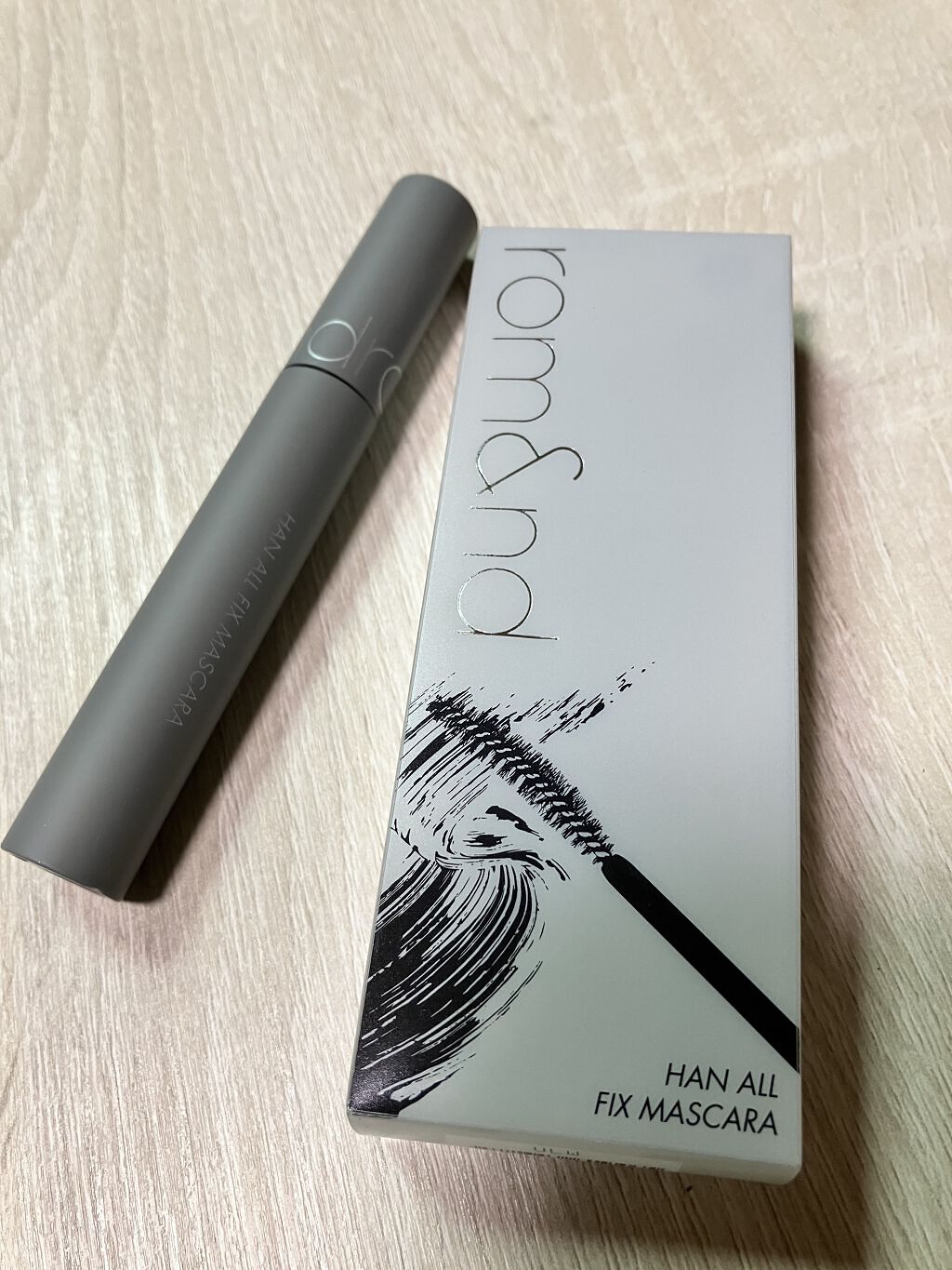 ハンオールフィックスマスカラ/rom&nd/マスカラを使ったクチコミ（1枚目）