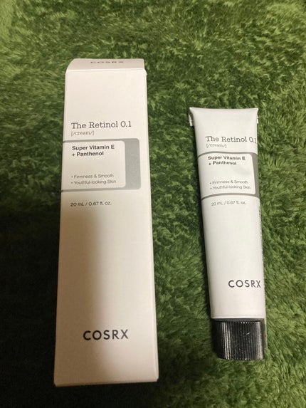 RXザ・レチノール0.1クリーム/COSRX/フェイスクリームを使ったクチコミ(1枚目)