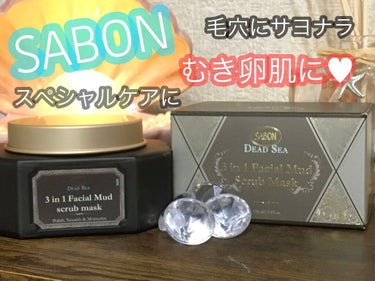 3in1 フェイシャル マッド スクラブ マスク/SABON/洗い流すパック・マスクを使ったクチコミ（1枚目）