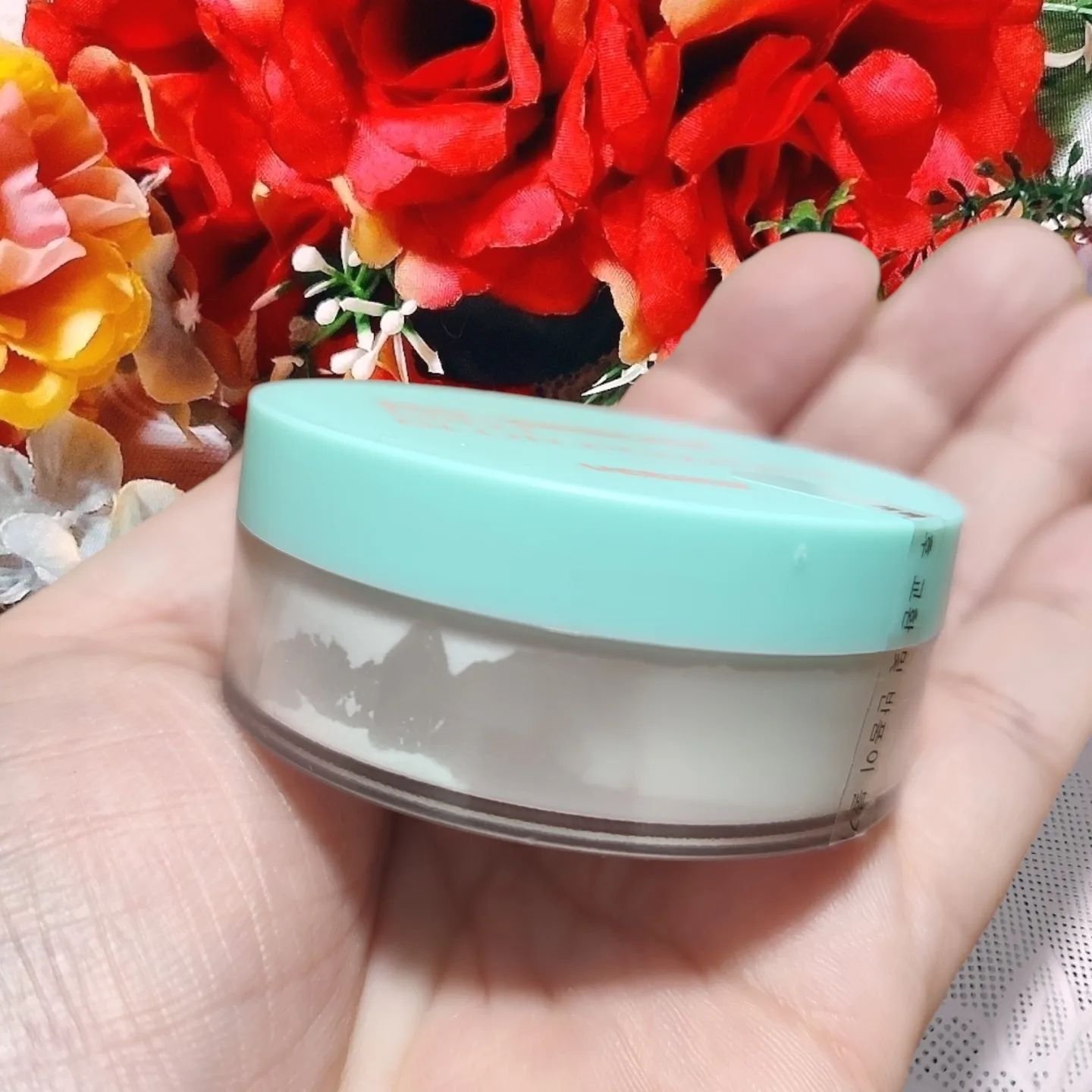 ノーセバムミントブラーパウダー /Vertty/ルースパウダーを使ったクチコミ（3枚目）