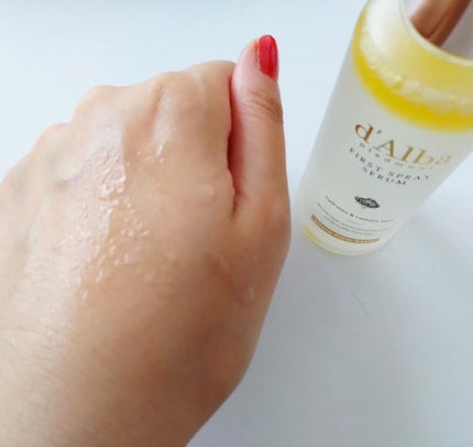 ダルバ ホワイトトリュフファーストスプレーセラム/ダルバ/ミスト状化粧水を使ったクチコミ(4枚目)