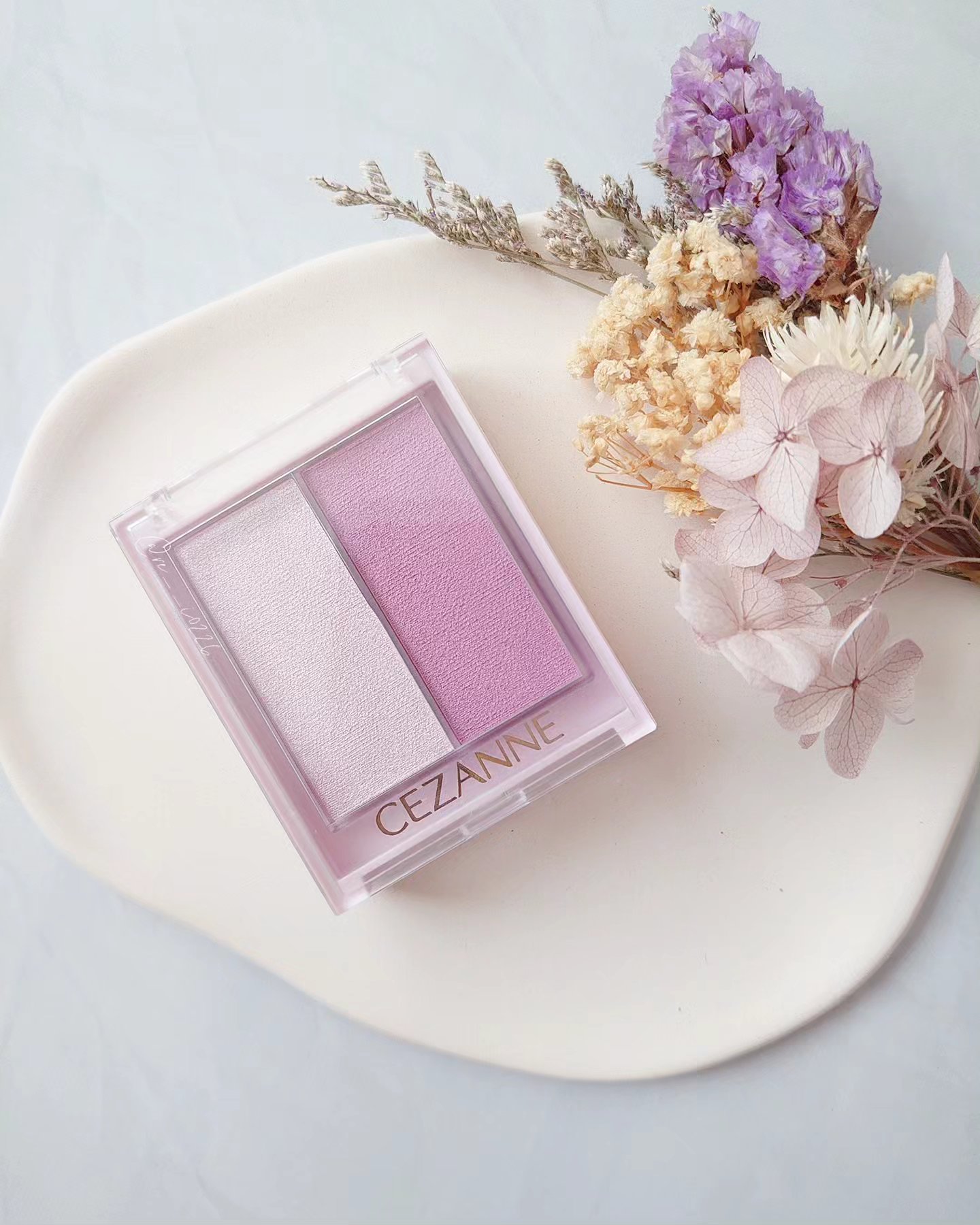 フェイスグロウカラー/CEZANNE/クリームハイライトを使ったクチコミ（1枚目）