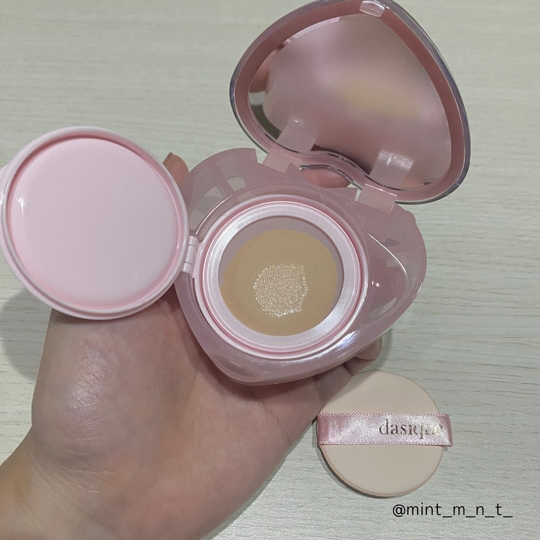 ウォーターデュイジェルクッション/dasique/クッションファンデーションを使ったクチコミ(4枚目)