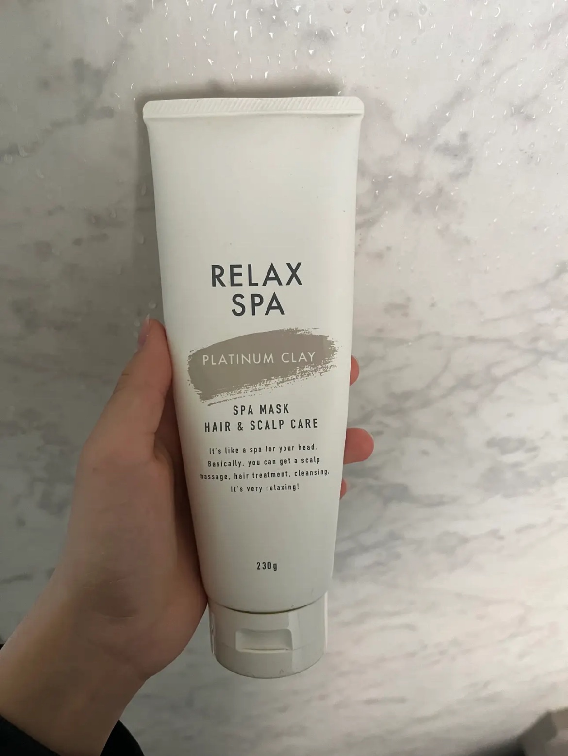 リラックス スパトリートメントヘアパック/コスメテックスローランド/洗い流すヘアトリートメントを使ったクチコミ（1枚目）