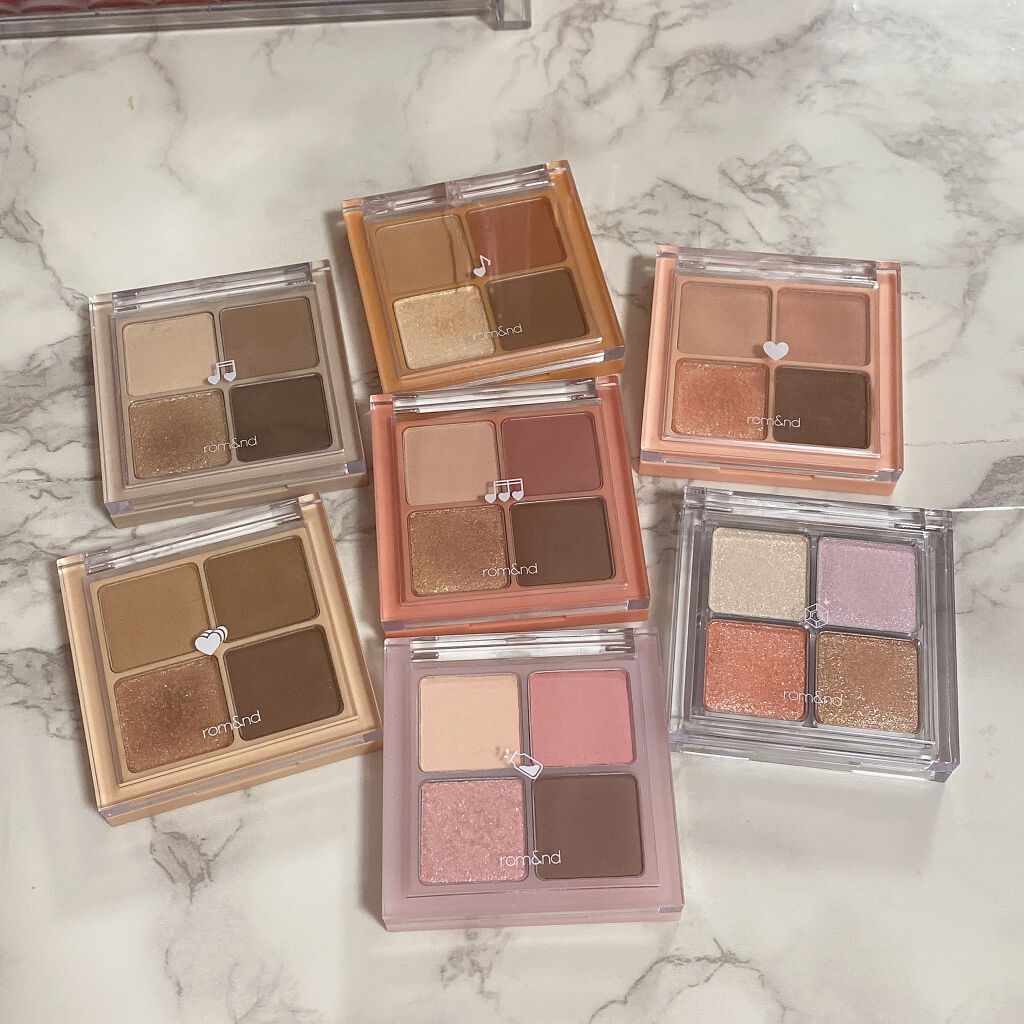 ベターザンアイズ/rom&nd/アイシャドウパレットを使ったクチコミ(1枚目)