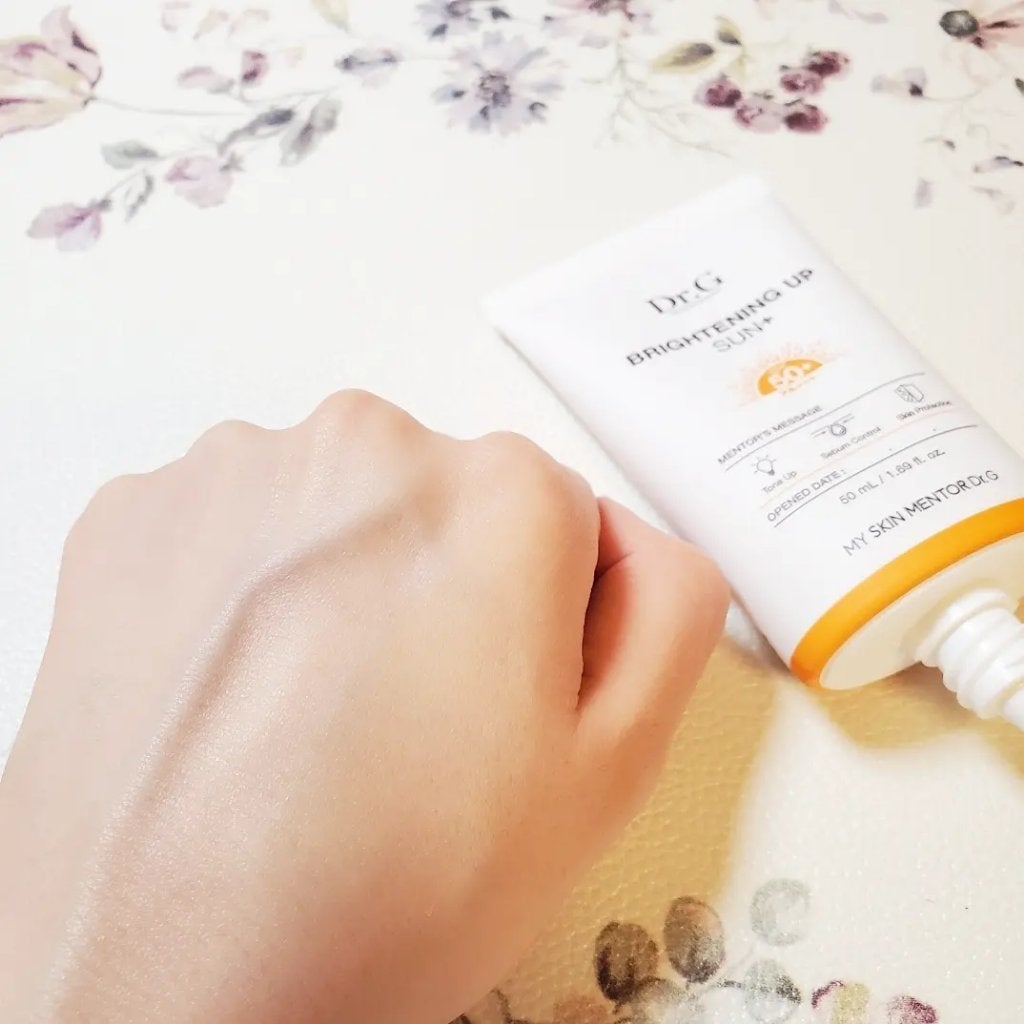 ブライトニングアップサンプラス/Dr.G/日焼け止めクリームを使ったクチコミ(4枚目)